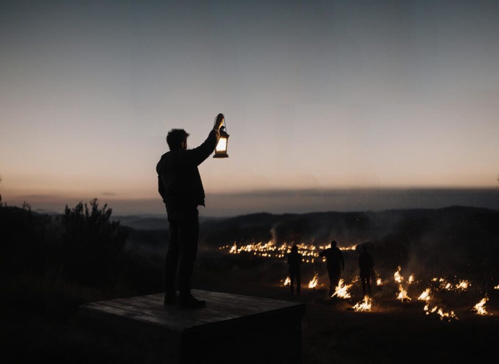 An AI Slop Master, beckoning other slop masters to come into the light. 